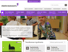 Tablet Screenshot of jamsanseurakunta.fi